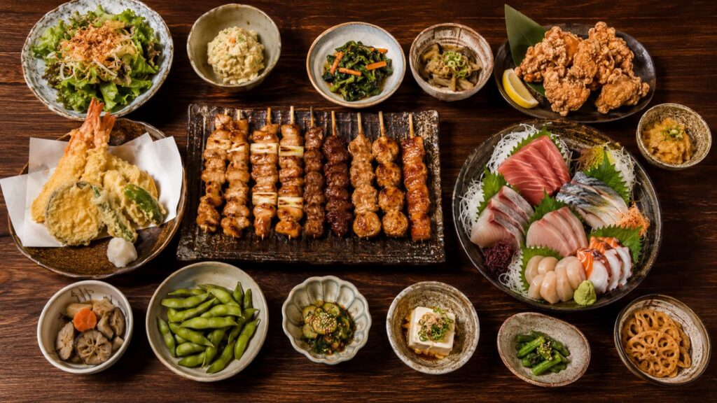 宴会コースのお料理一例